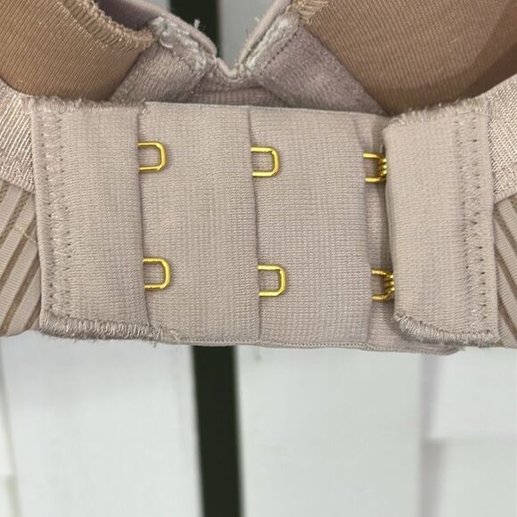 ThirdLove Plunge Push Up Bra 36E Taupe Underwire - Picture 7 of 12